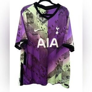 Nike AIA Tottenham Hotspur Purple Dri Fit N17 Soccer Football Club Jersey Sz 3XL
